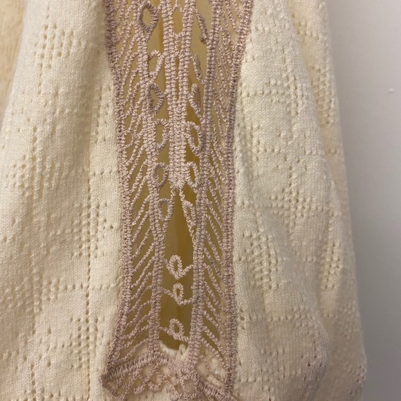 Free People Top with lace top - Picture 3 of 10